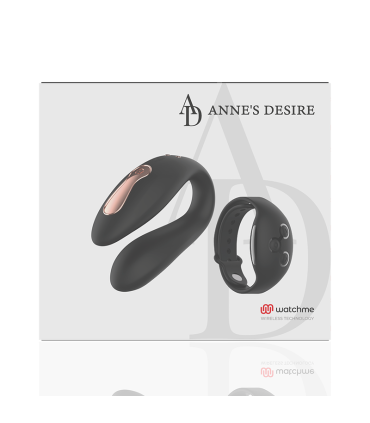 ANNE S DESIRE DUAL PLEASURE TECNOLOGIA WATCHME NEGRO