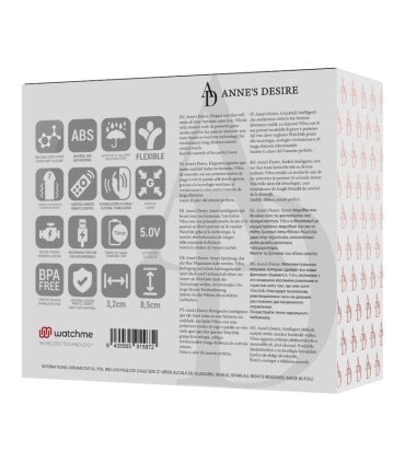 ANNE S DESIRE DUAL PLEASURE TECNOLOGIA WATCHME NEGRO