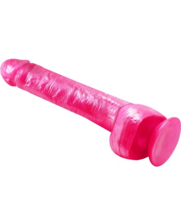 BAILE DONG DILDO REALISTICO ROSA CON VENTOSA