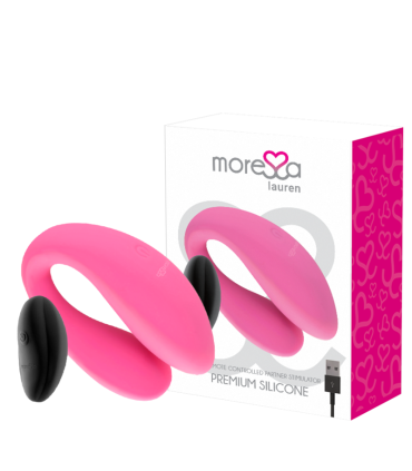 MORESSA LAUREN CONTROL REMOTO ESTIMULADOR PARA PAREJAS