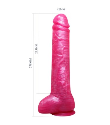 BAILE DONG DILDO REALISTICO ROSA CON VENTOSA
