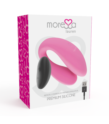 MORESSA LAUREN CONTROL REMOTO ESTIMULADOR PARA PAREJAS