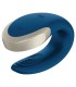 SATISFYER APP DOUBLE LOVE VIBRADOR PAREJAS LUXURY AZUL