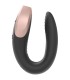 SATISFYER APP DOUBLE LOVE VIBRADOR PAREJAS LUXURY NEGRO