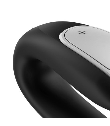 SATISFYER DOUBLE FUN PARTNER VIBRADOR NEGRO