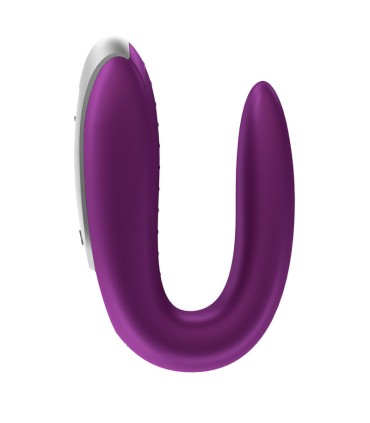 SATISFYER DOUBLE FUN PARTNER VIBRADOR LILA