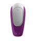 SATISFYER DOUBLE FUN PARTNER VIBRADOR LILA