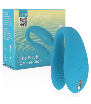 WE VIBE SYNC GO ESTIMULADOR DUAL TURQUESA