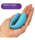 WE VIBE SYNC GO ESTIMULADOR DUAL TURQUESA