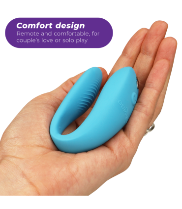 WE VIBE SYNC GO ESTIMULADOR DUAL TURQUESA