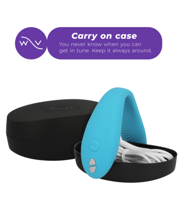 WE VIBE SYNC GO ESTIMULADOR DUAL TURQUESA