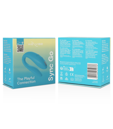 WE VIBE SYNC GO ESTIMULADOR DUAL TURQUESA