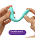 WE VIBE SYNC LITE ESTIMULADOR CLITORIS TURQUESA
