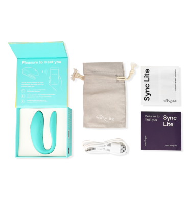 WE VIBE SYNC LITE ESTIMULADOR CLITORIS TURQUESA