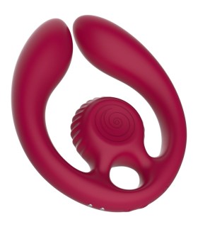 SNAIL VIBE GIZI DUO ESTIMULADOR DE PAREJAS CONTROL REMOTO BURDEOS