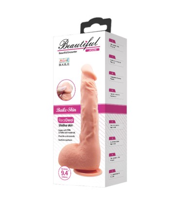 BAILE DILDO REALISTICO JASON NATURAL 24 CM