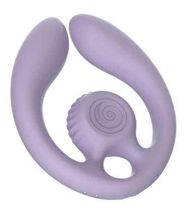SNAIL VIBE GIZI DUO ESTIMULADOR DE PAREJAS CONTROL REMOTO LILA