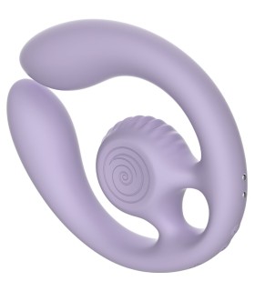 SNAIL VIBE GIZI DUO ESTIMULADOR DE PAREJAS CONTROL REMOTO LILA
