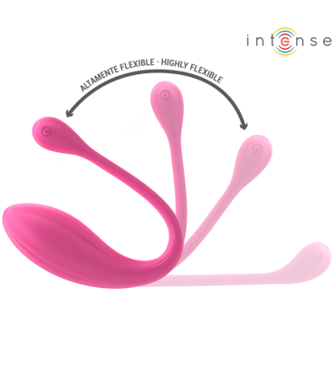 INTENSE JANICE HUEVO VIBRADOR U DOBLE ESTIMULACION 10 VIBRACIONES ROSA CONTROL REMOTO