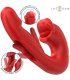 INTENSE NATHY VIBRADOR DOBLE CON BOCA ESTIMULADORA MULTIFUNCION ROJO