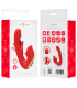 INTENSE NATHY VIBRADOR DOBLE CON BOCA ESTIMULADORA MULTIFUNCION ROJO