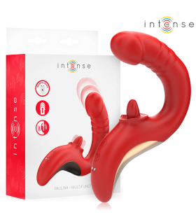 INTENSE PAULINA VIBRADOR ESTIMULADOR EN FORMA DE U ROJO