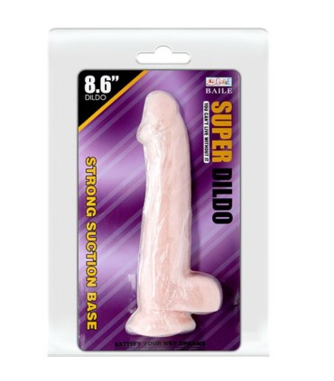 BAILE SUPER DILDO REALISTICO 22 CM