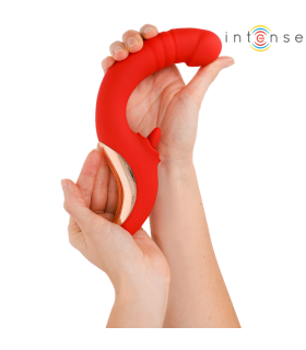INTENSE PAULINA VIBRADOR ESTIMULADOR EN FORMA DE U ROJO