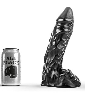 ALL BLACK DILDO 23 CM