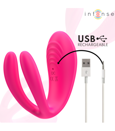 INTENSE JULIA VIBRADOR ESTIMULADOR DE PINZAS CONTROL REMOTO