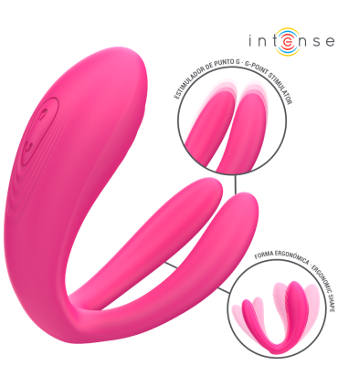 INTENSE JULIA VIBRADOR ESTIMULADOR DE PINZAS CONTROL REMOTO