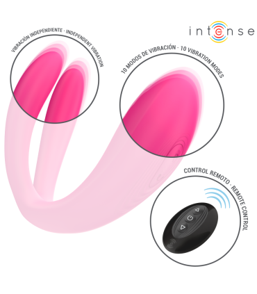 INTENSE JULIA VIBRADOR ESTIMULADOR DE PINZAS CONTROL REMOTO