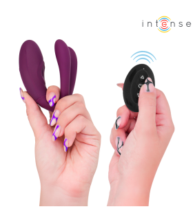 INTENSE SANDRA VIBRADOR ESTIMULADOR DE PINZAS CON GOLPETEO CONTROL REMOTO