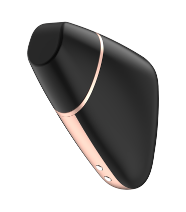 SATISFYER LOVE TRIANGLE ESTIMULADOR Y VIBRADOR NEGRO