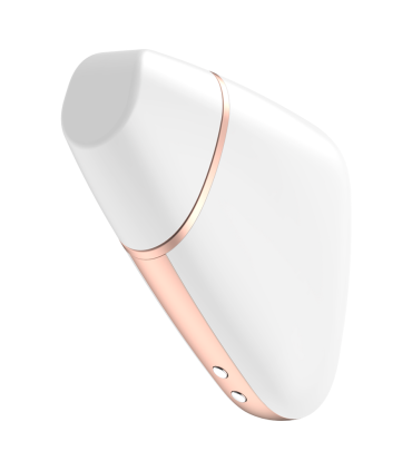 SATISFYER LOVE TRIANGLE ESTIMULADOR Y VIBRADOR BLANCO