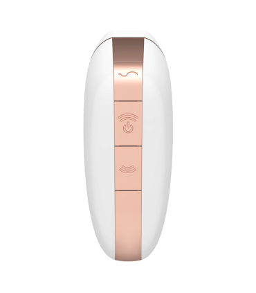 SATISFYER LOVE TRIANGLE ESTIMULADOR Y VIBRADOR BLANCO
