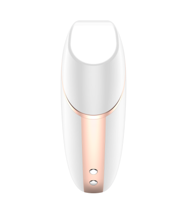 SATISFYER LOVE TRIANGLE ESTIMULADOR Y VIBRADOR BLANCO
