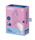SATISFYER LOVE TRIANGLE ESTIMULADOR Y VIBRADOR BLANCO