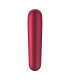 SATISFYER DUAL LOVE VIBRADOR Y SUCCIONADOR CON AIRE PULSADO ROJO