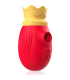 INTENSE ESTIMULADOR CLITORIS 10 MODOS DE SUCCION Y LICKING ROJO