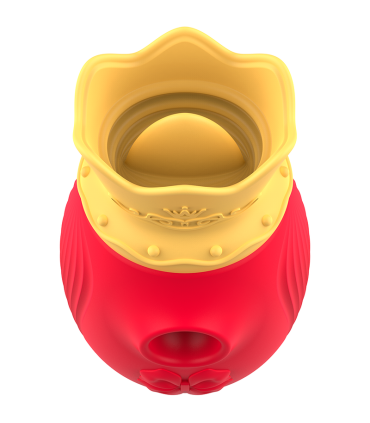 INTENSE ESTIMULADOR CLITORIS 10 MODOS DE SUCCION Y LICKING ROJO