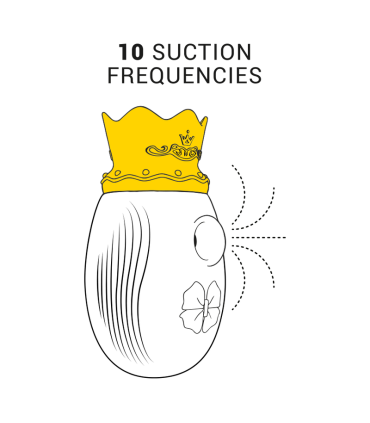 INTENSE ESTIMULADOR CLITORIS 10 MODOS DE SUCCION Y LICKING ROJO