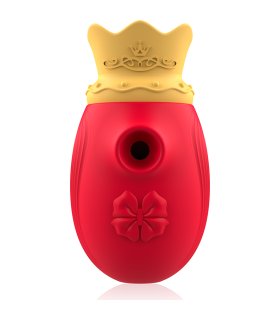 INTENSE ESTIMULADOR CLITORIS 10 MODOS DE SUCCION Y LICKING ROJO