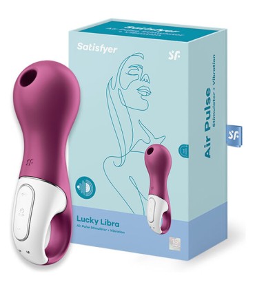 SATISFYER LUCKY LIBRA SUCCIONADOR Y VIBRADOR