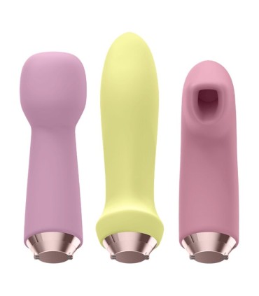 SATISFYER MARVELOUS FOUR SET VIBRADOR SUCCIONADOR