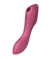 SATISFYER - CURVY TRINITY 3 ESTIMULADOR Y VIBRADOR ROJO