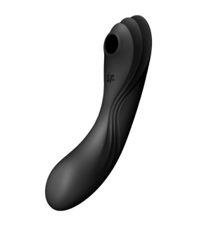 SATISFYER CURVY TRINITY 4 ESTIMULADOR Y VIBRADOR NEGRO