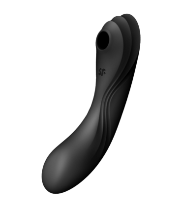 SATISFYER CURVY TRINITY 4 ESTIMULADOR Y VIBRADOR NEGRO
