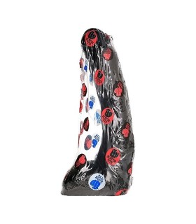 ALL BLACK DONG 29 CM CURVADO