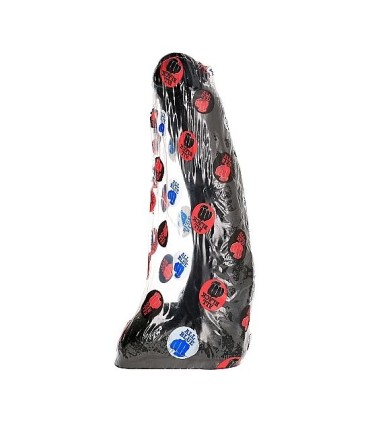 ALL BLACK DONG 29 CM CURVADO